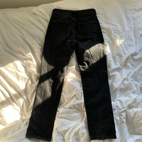 Zara ripped black jeans size 6 - Picture 6 of 10